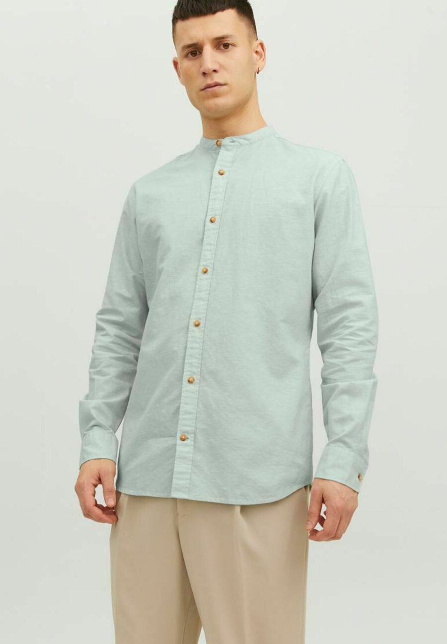 

Рубашка JJESUMMER BAND Jack & Jones, гранитно-зеленый