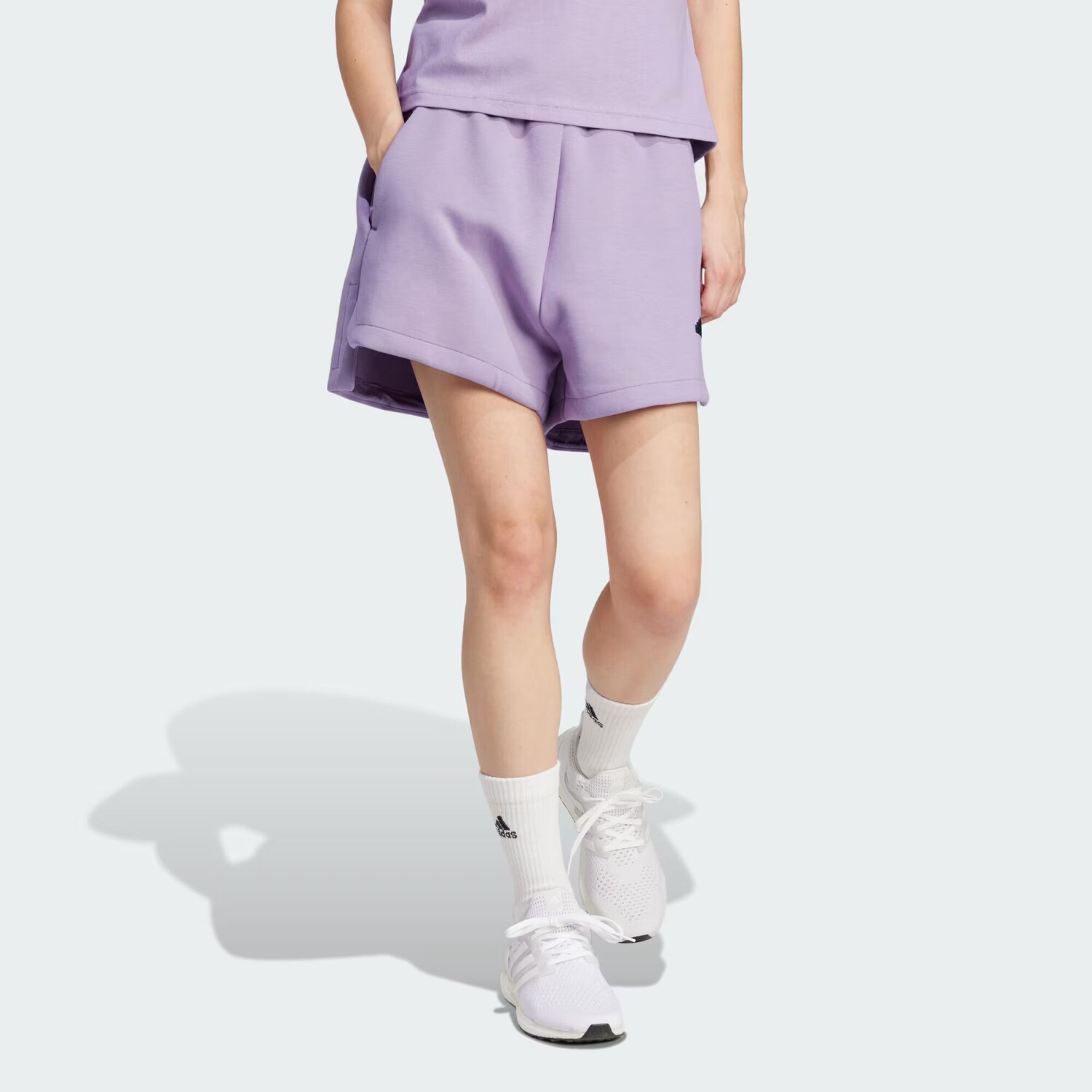 

Z.N.E. Шорты Adidas, цвет Preloved Fig
