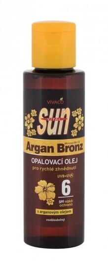 

Масло для загара с аргановым бронзером 100 мл Vivaco Sun