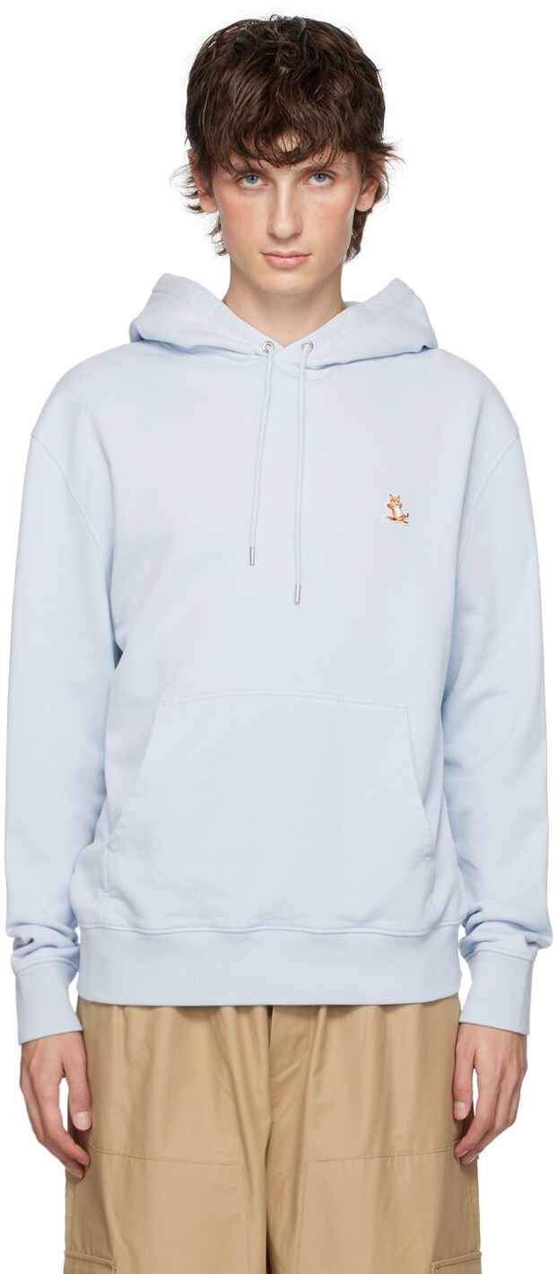 

Синий: худи Chillax Fox Sky Maison Kitsune