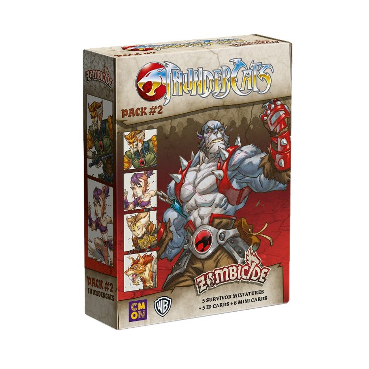 

Настольная игра Zombicide: Black Plague - Thundercats Pack #2