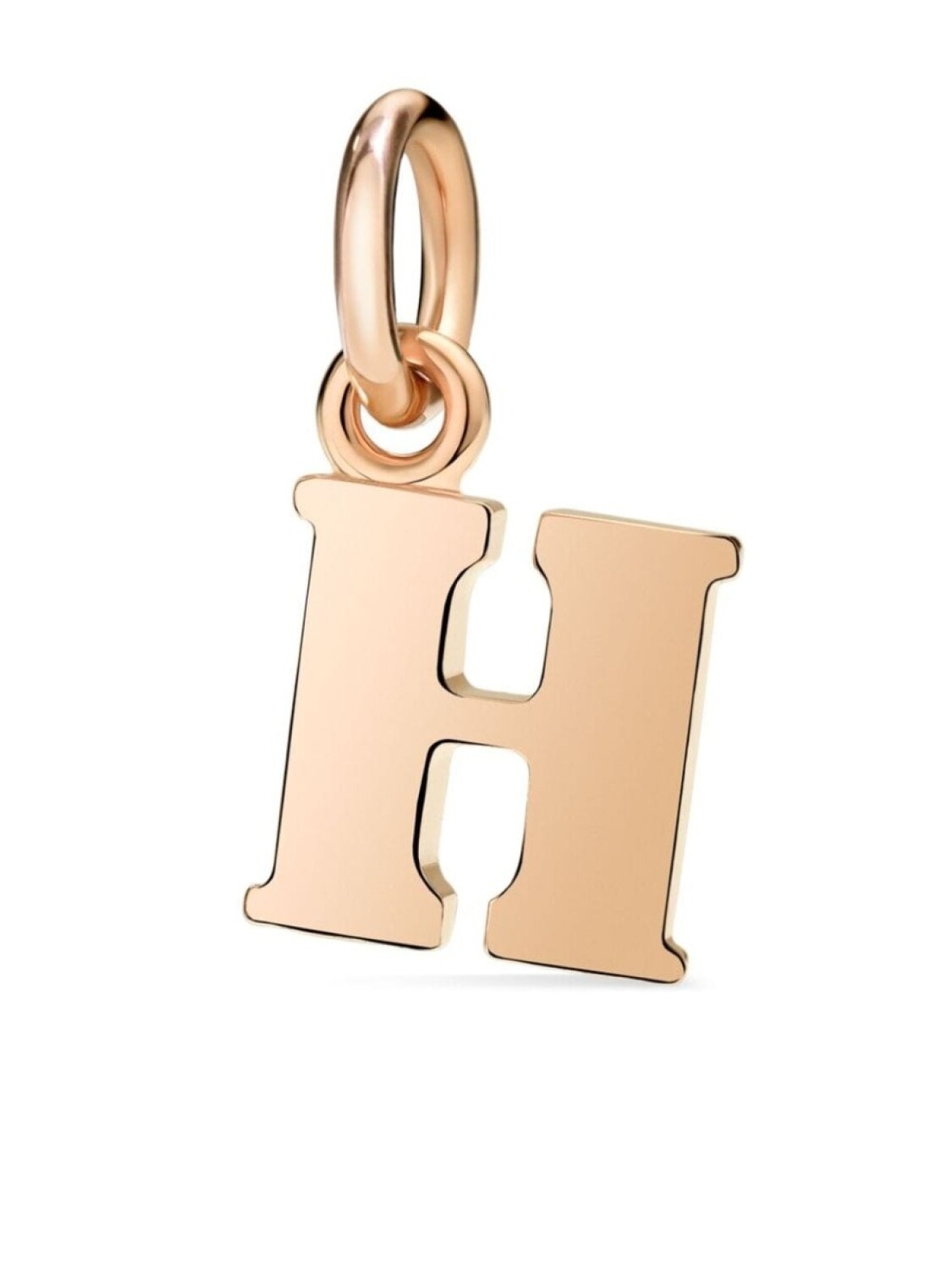 

Подвеска Letter H из розового золота Dodo, золотой