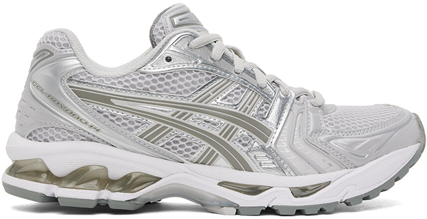 

Бело-серебряные кроссовки Gel-Kayano 14 Asics