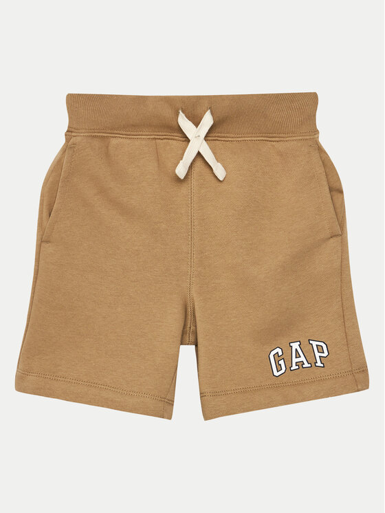 Спортивные шорты стандартного кроя Gap, бежевый спортивные шорты стандартного кроя gap зеленый