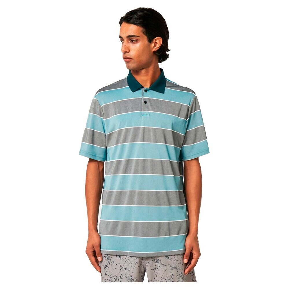 

Поло с коротким рукавом Oakley Comfort Stripe, красный