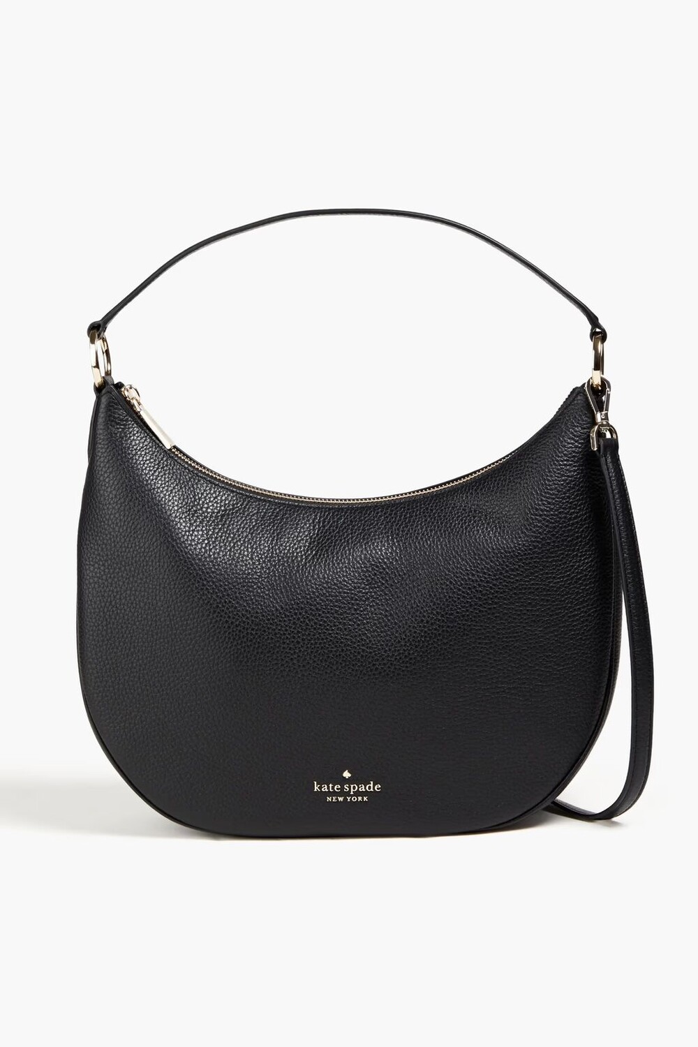 

Сумка на плечо из шагреневой кожи Kate Spade New York, черный