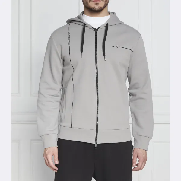 

Толстовка обычного кроя Armani Exchange, серый