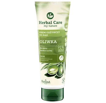 Питательный оливковый крем для рук Herbal Care Oliwka, 100 мл farmona омолаживающий крем для рук herbal care dzika roza 100 мл