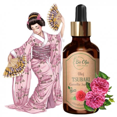 Масло японской розы Tsubaki для лица и волос, 50мл Bio Olja