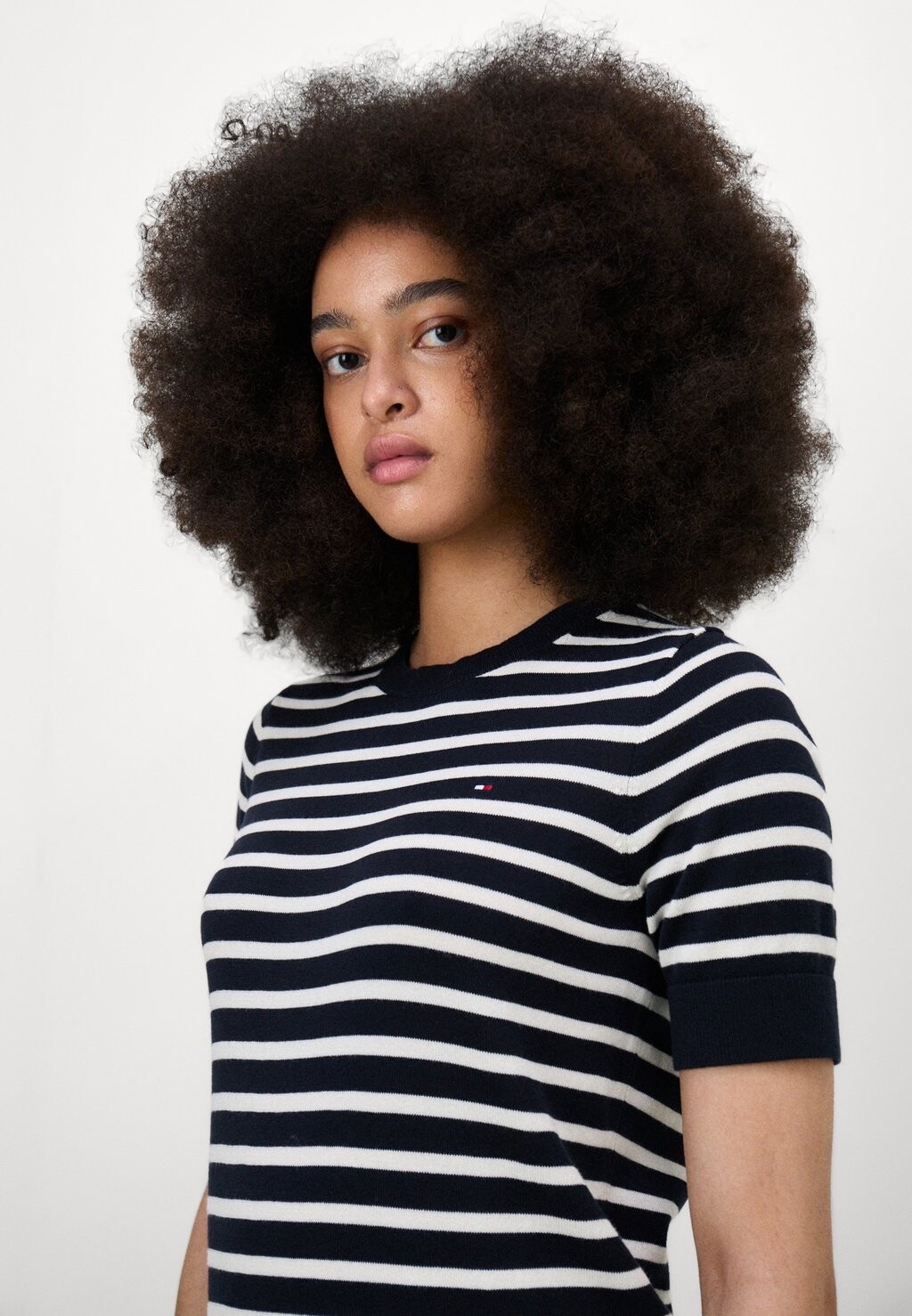 

Базовая футболка KNIT Tommy Hilfiger, темно-синий