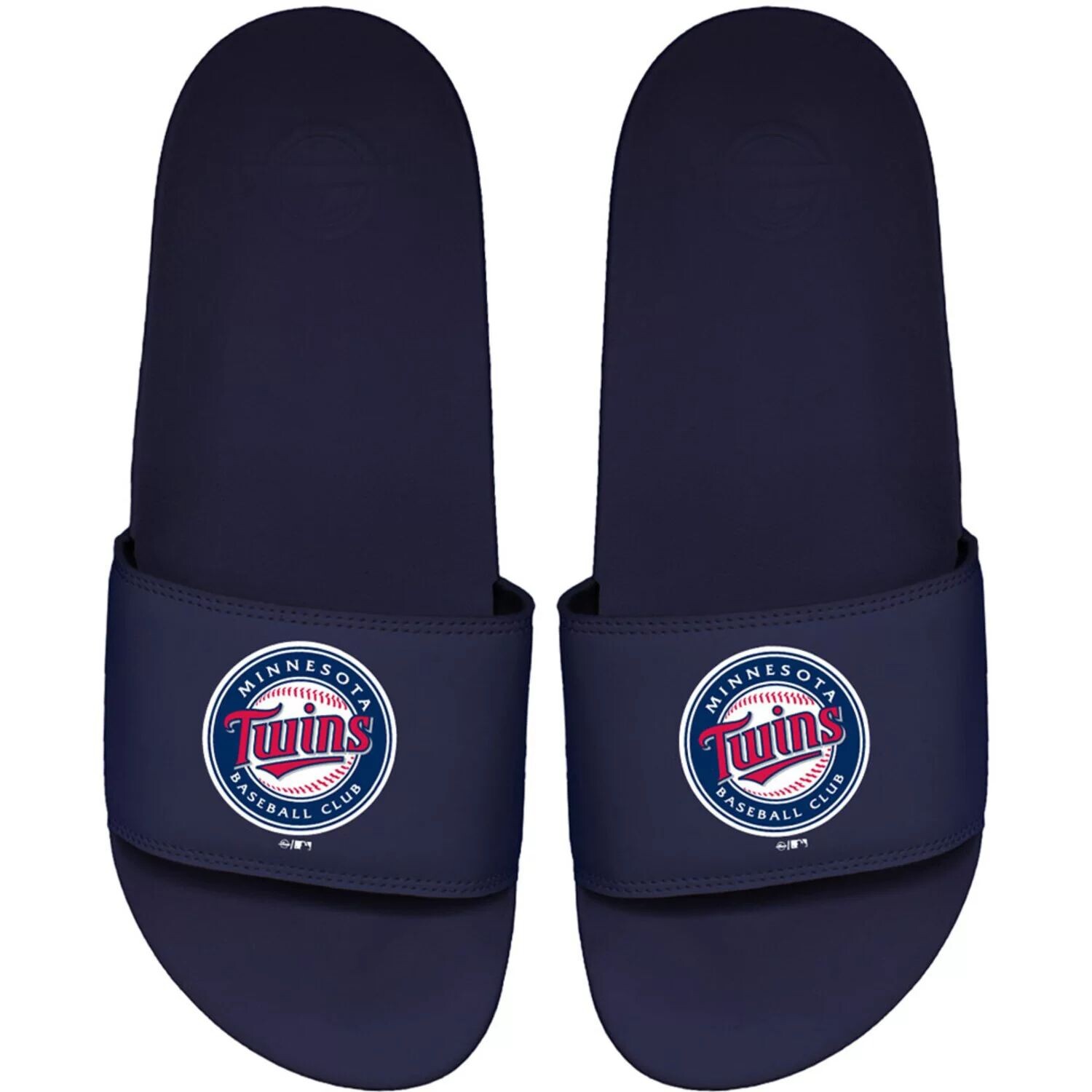 

Мужские шлепанцы ISlide Navy Minnesota Twins Primary Motto