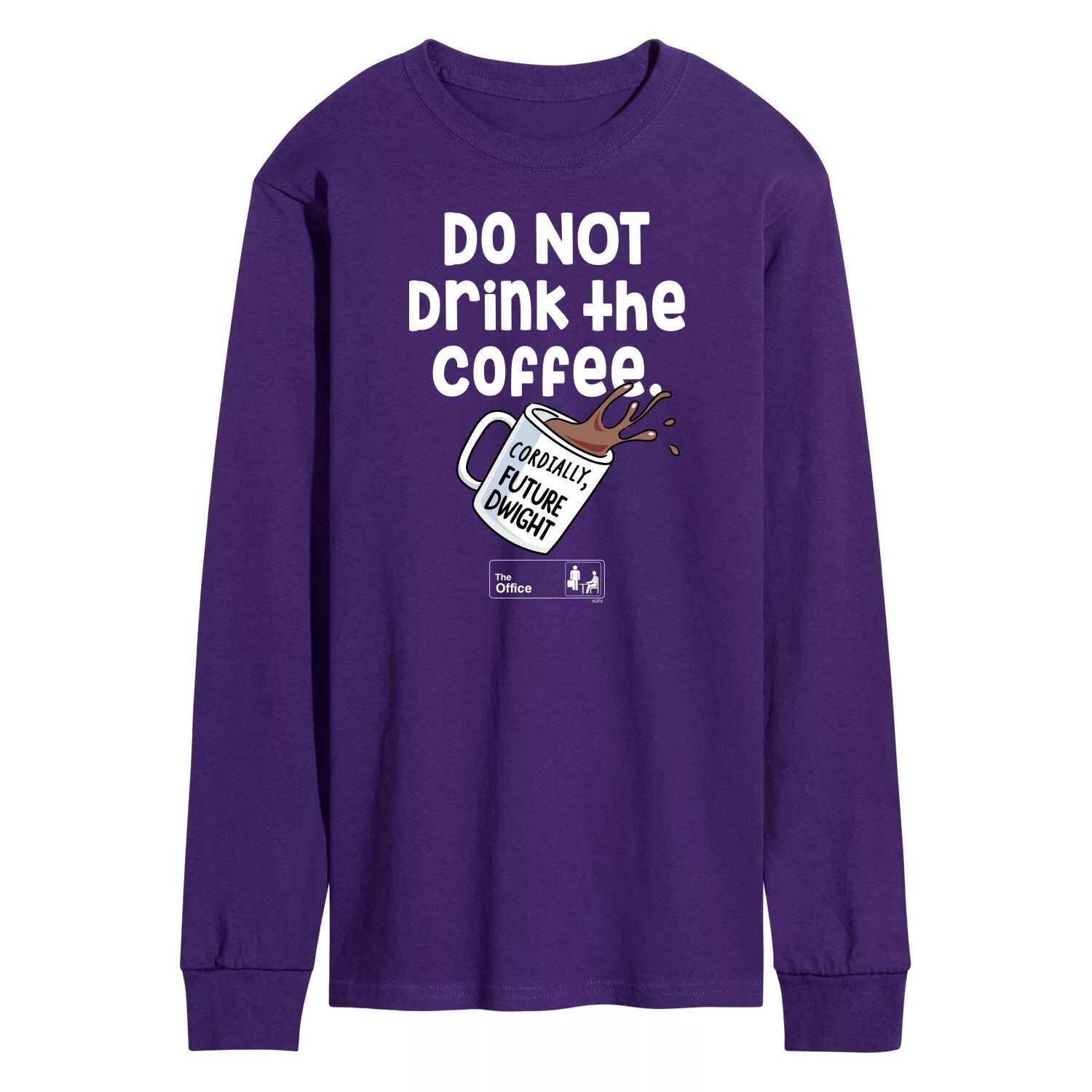 

Мужская футболка Office Not Drink Coffee Licensed Character