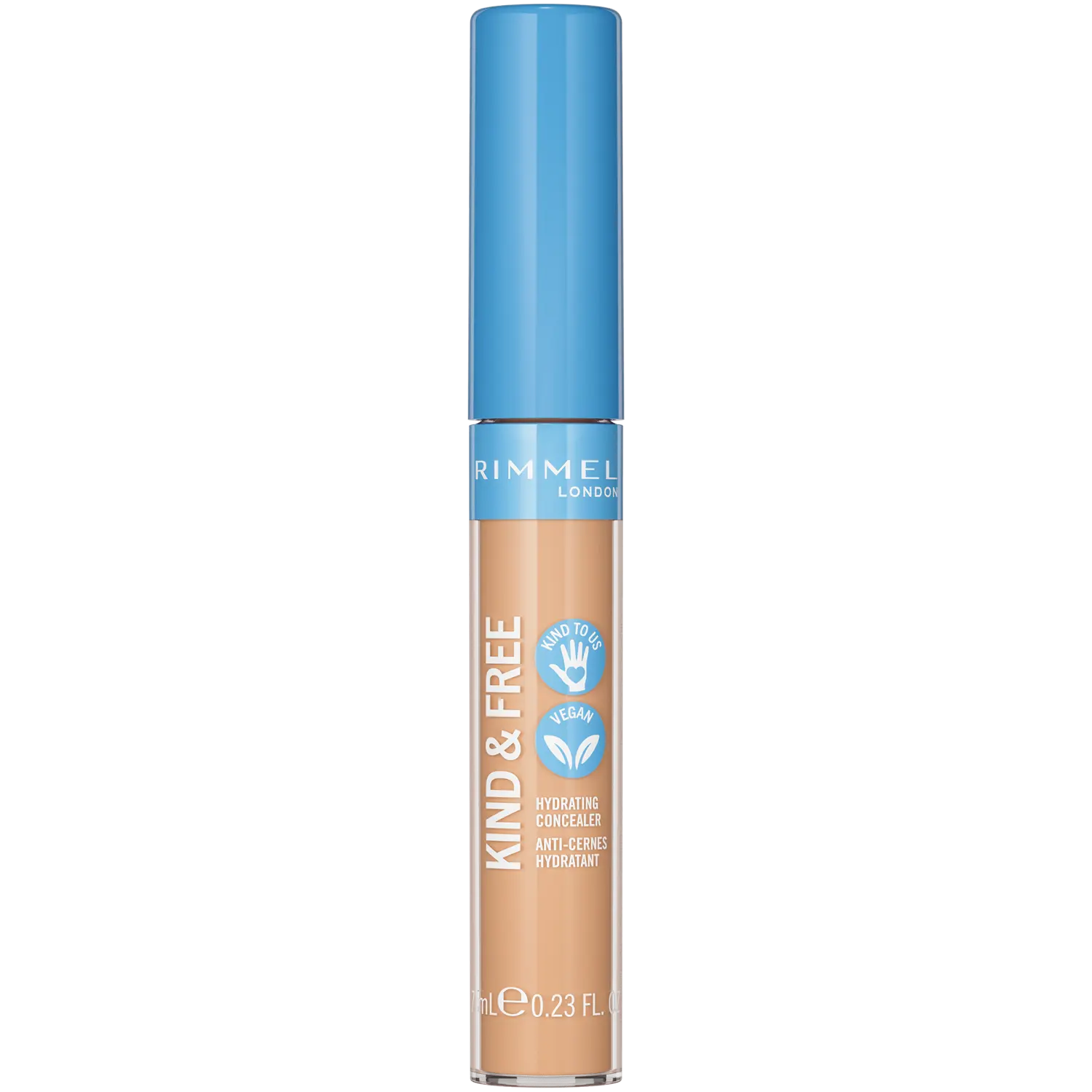 

Веганский увлажняющий консилер для лица 010 fair Rimmel Kind&Free, 7 мл