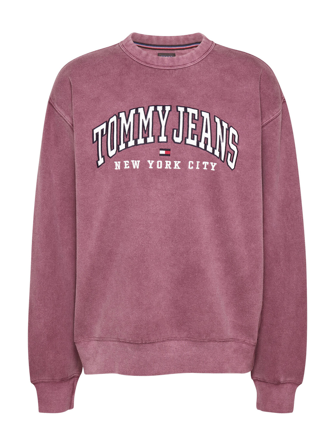 

Толстовка свободного кроя университетского кроя Tommy Jeans, красный