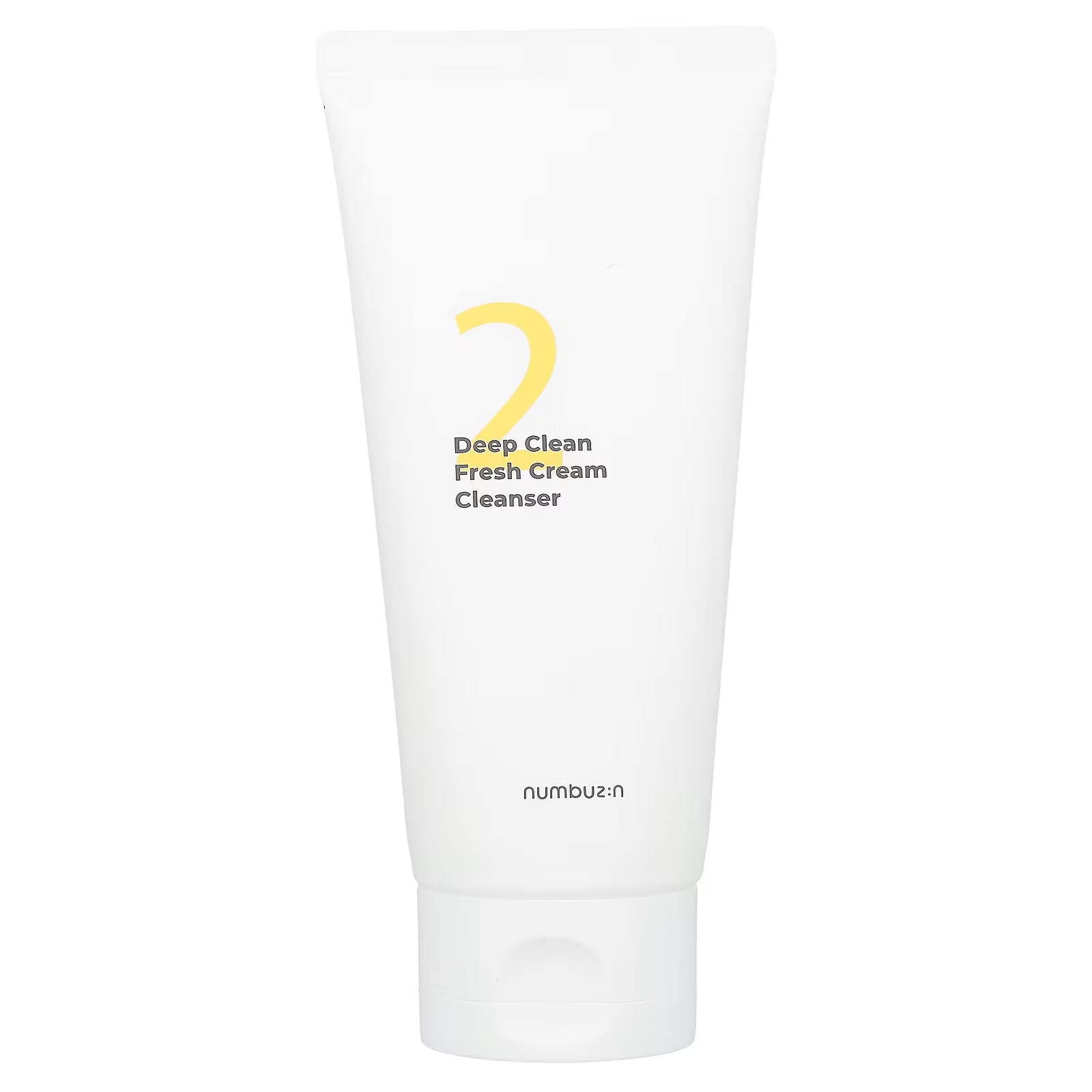 Очищающее средство Numbuzin 2 Deep Clean Fresh Cream Cleanser, 120 мл средство для подтяжки лица v образной формы средство для удаления жира при двойном подбородке и сжигании жира антивозрастные увлажняющие