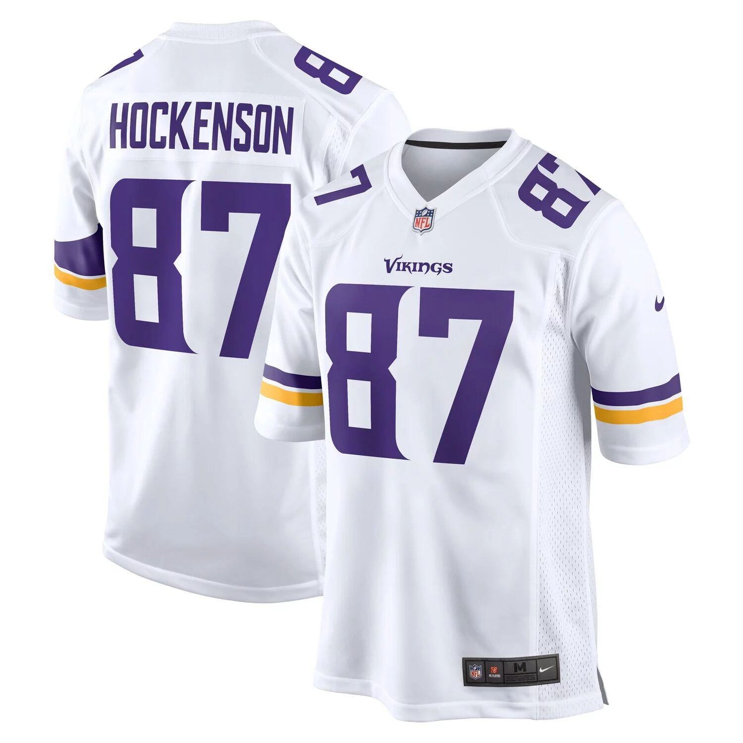 

Мужская белая майка игрока TJ Hockenson Minnesota Vikings Game Player Nike, Белый