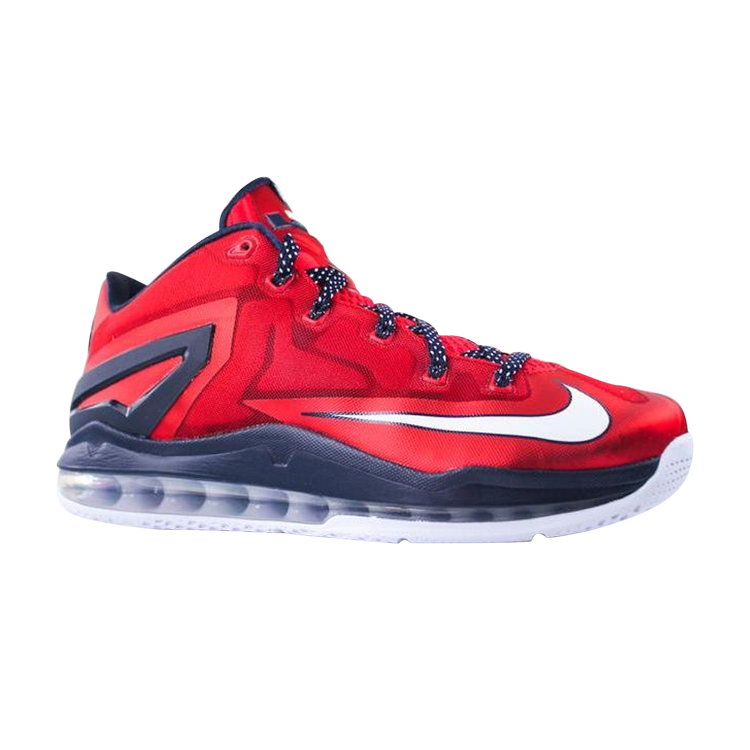 Кроссовки Nike Max LeBron 11 Low 'Independence Day', красный