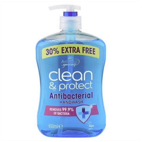

Жидкое мыло, 650 мл Astonish Clean & Protect Blue