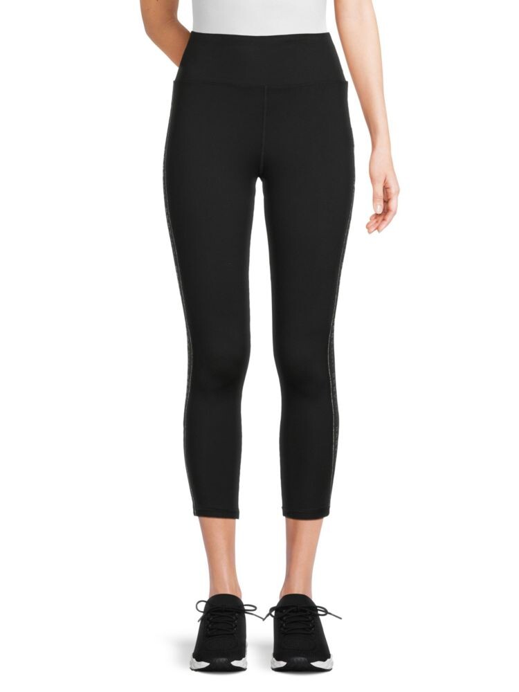 

Леггинсы с логотипом DKNY, черный