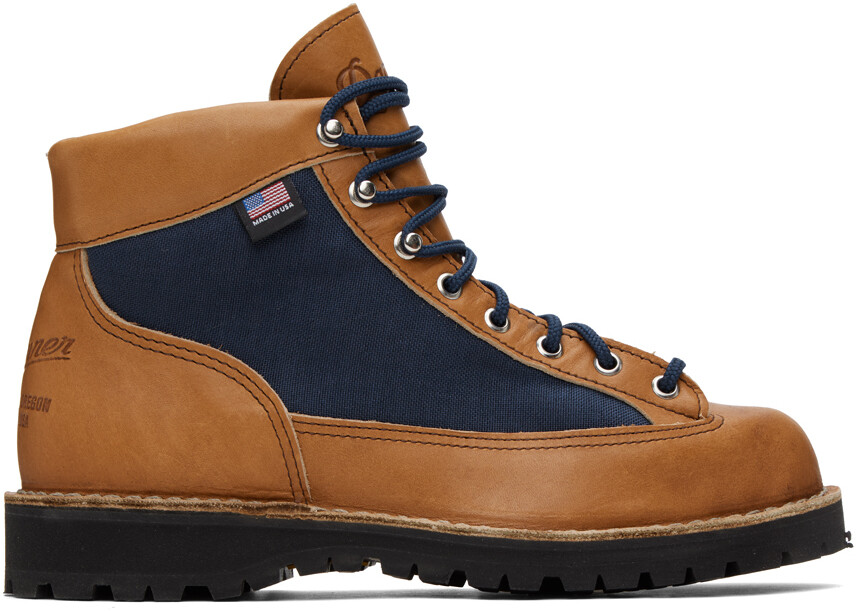 

Светло-коричневые и темно-синие легкие ботинки Danner Danner, Синий