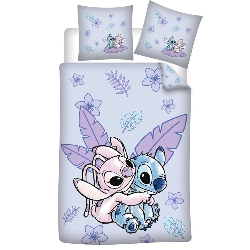 

Пододеяльник Angel & Stitch фиолетовый 140 x 200 см Aymax