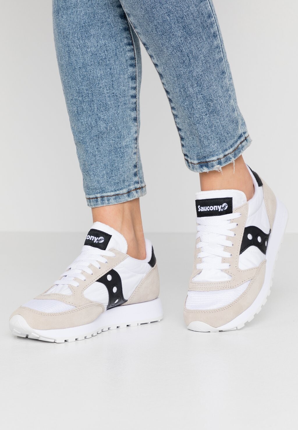

Кроссовки Saucony Jazz Vintage, белый / черный, Черный;белый