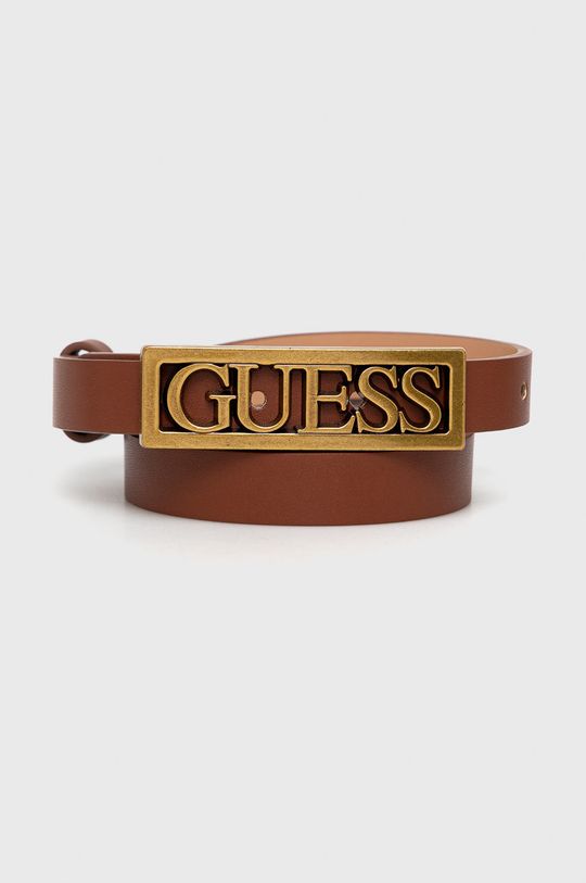 

Угадай ремень Guess, коричневый