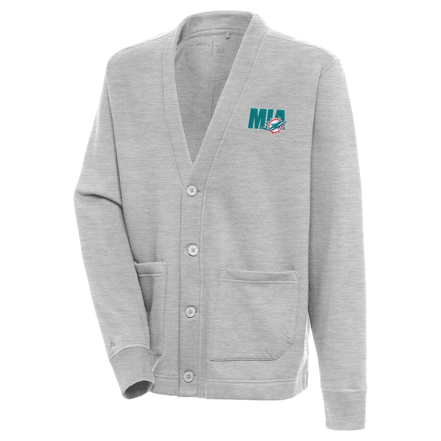 

Кардиган Antigua Miami Dolphins, серый