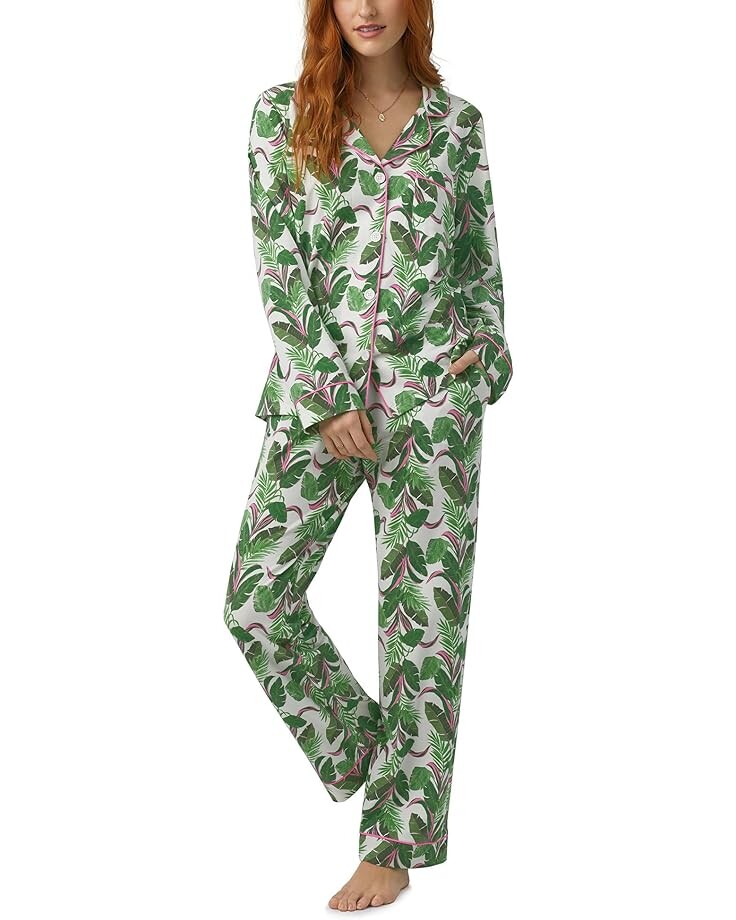 Пижама Bedhead PJs Long Sleeve Classic, цвет Palm Valley пижама bedhead pjs long sleeve classic цвет deck the palms