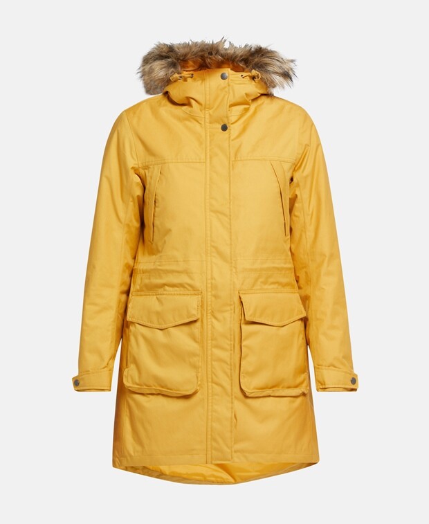 

Органик пальто Jack Wolfskin, желтый