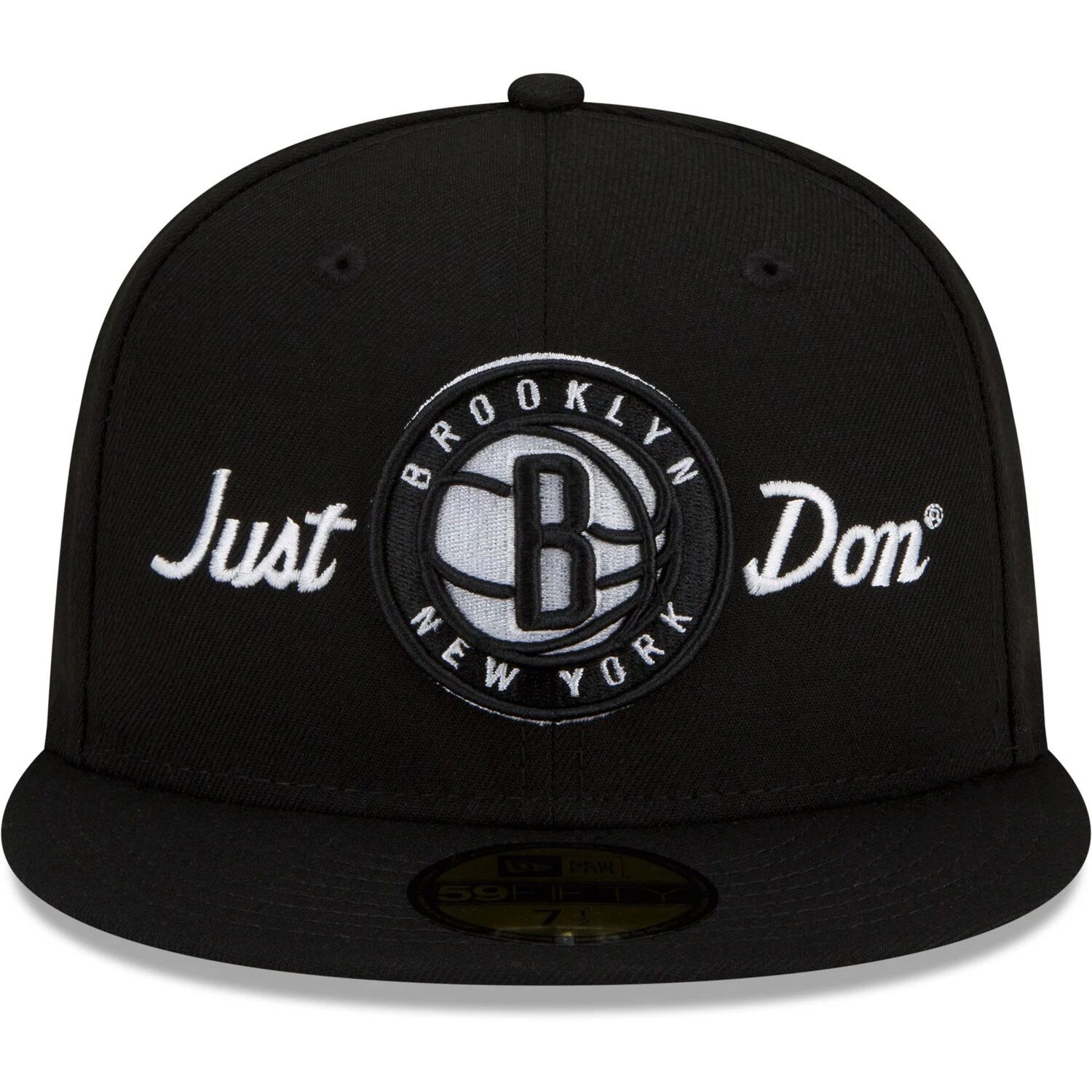 

Мужская приталенная шляпа New Era x Just Don Black Brooklyn Nets 59FIFTY