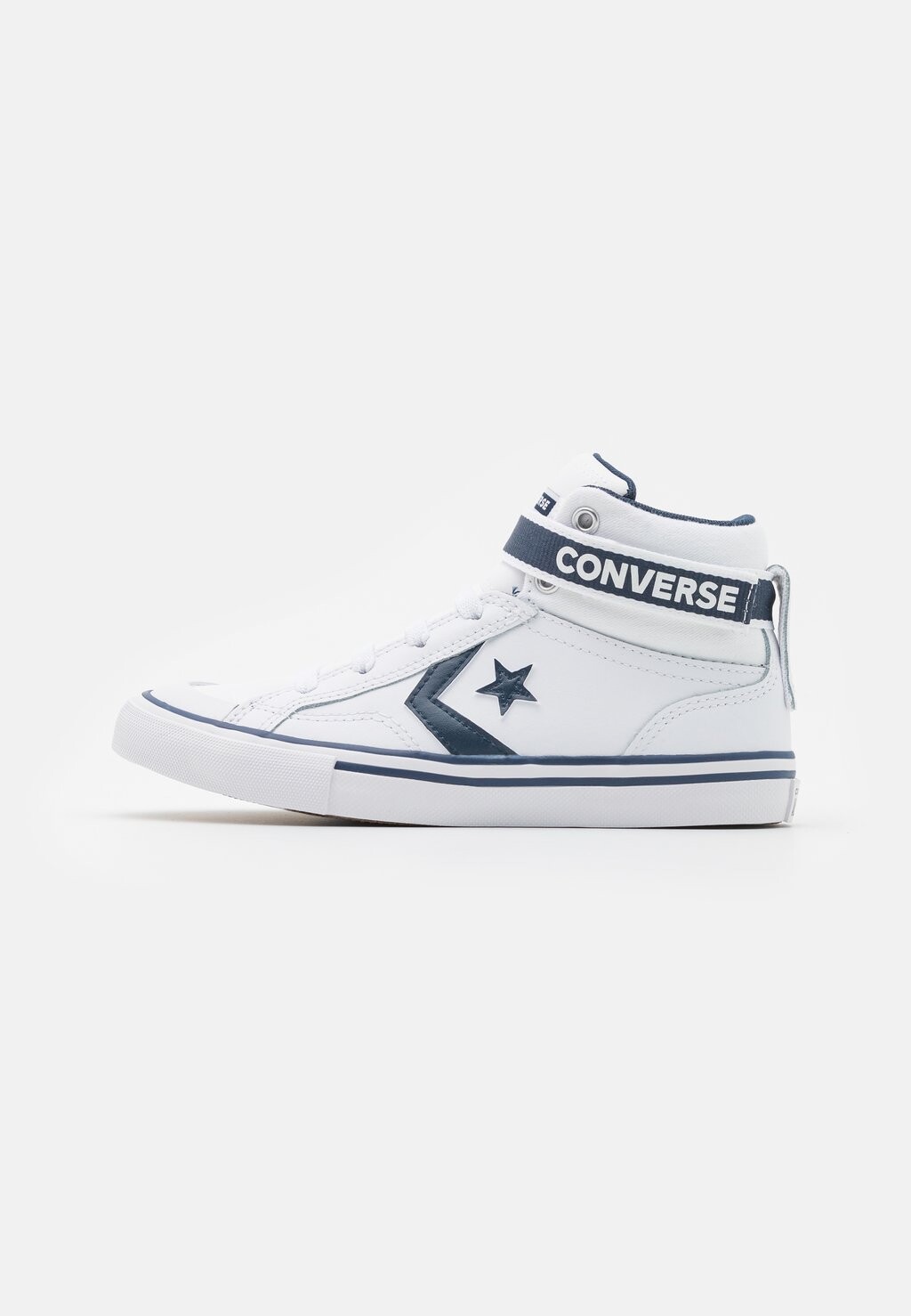 

Кроссовки высокие PRO BLAZE STRAP EASY-ON VARSITY CLUB UNISEX Converse, цвет white/navy
