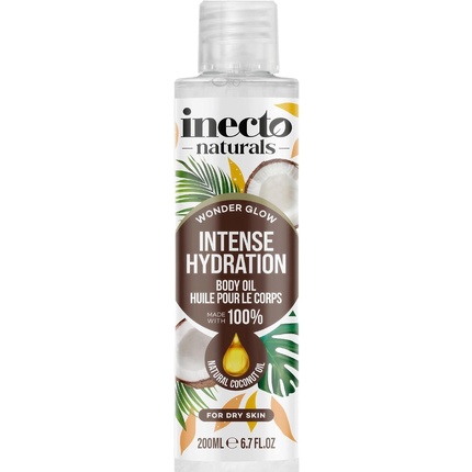 Naturals Очень разглаживающее масло для тела с кокосом, 200 мл, Inecto