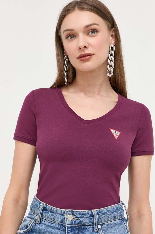 

Футболка Guess, фиолетовый