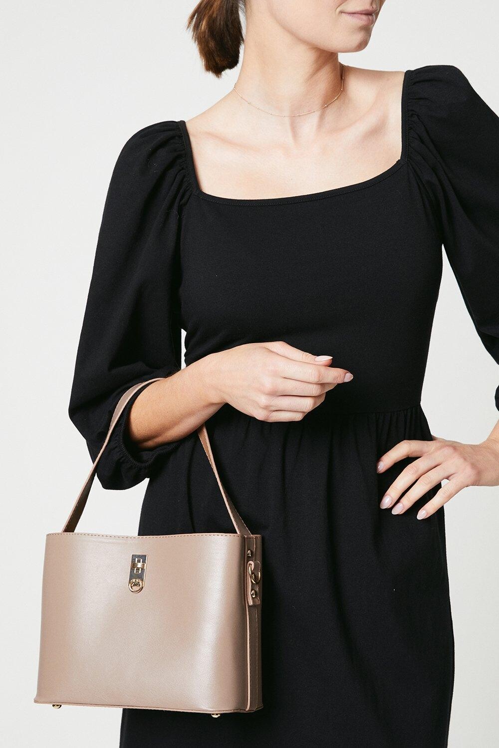 

Сумка-тоут Tamsin с цепочкой Dorothy Perkins, розовый