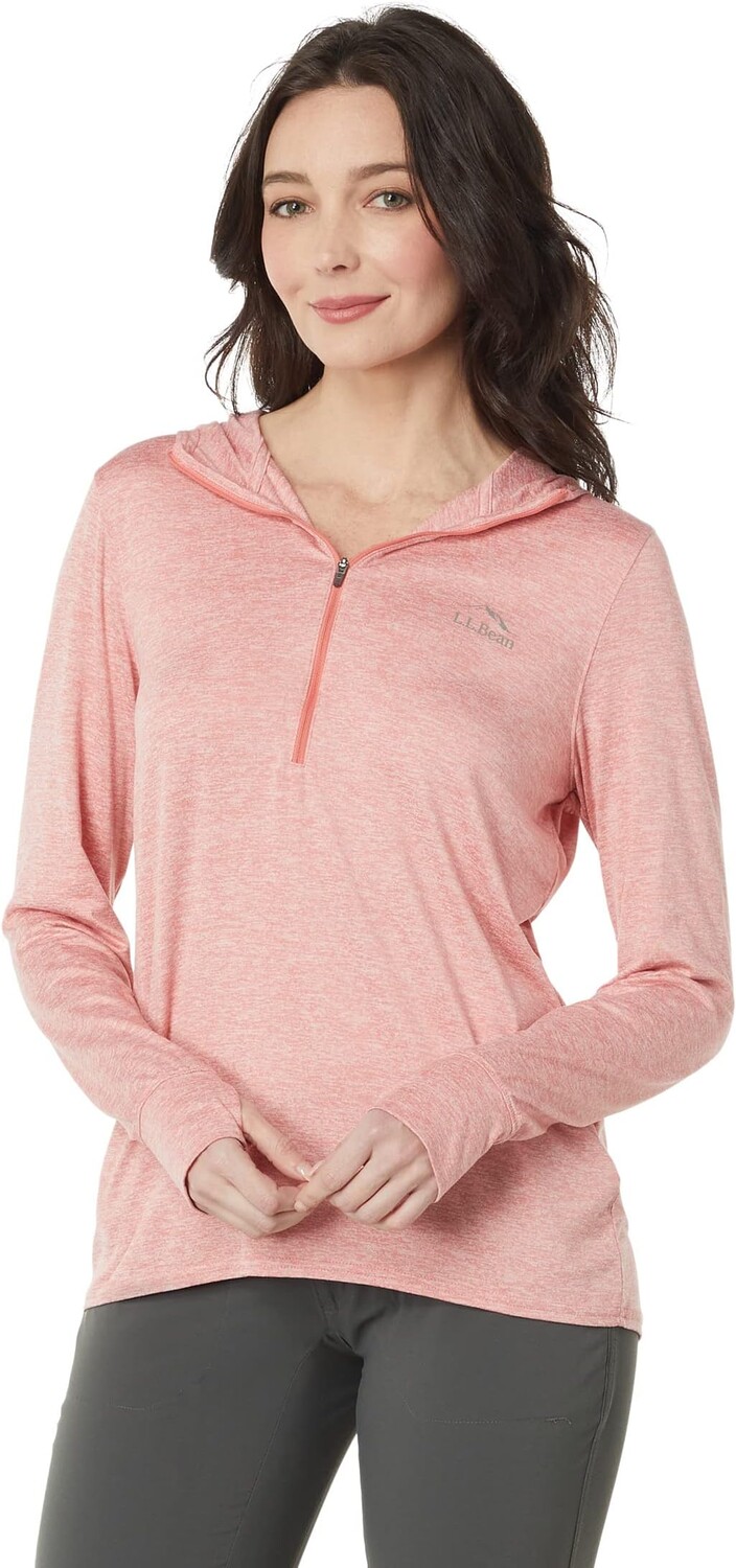 

Вязаная толстовка с капюшоном Insect Shield Pro L.L.Bean, цвет Field Rose Heather