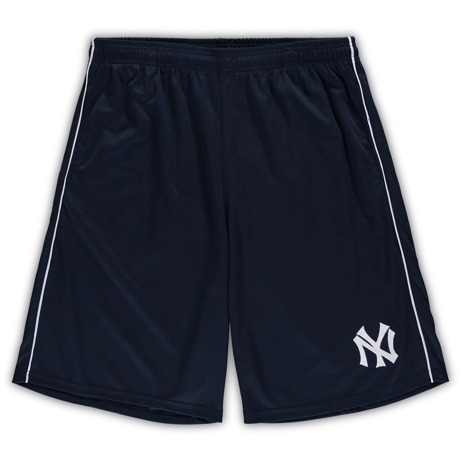 цена Мужские темно-синие шорты в сетку New York Yankees Big & Tall