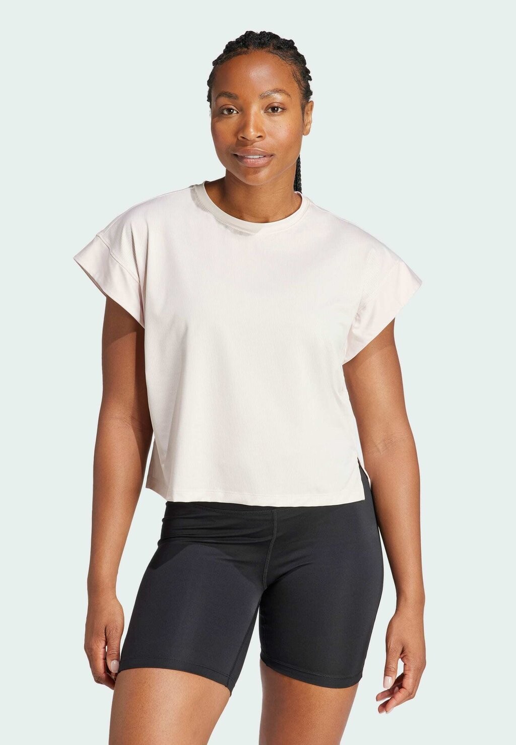 

Спортивная футболка STUDIO adidas Performance, цвет putty mauve grey two