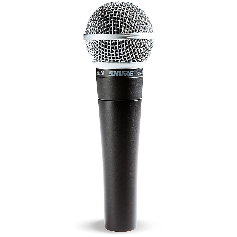 Кардиоидный динамический вокальный микрофон Shure SM58 Handheld Cardioid Dynamic Microphone вокальный микрофон shure sv200 a
