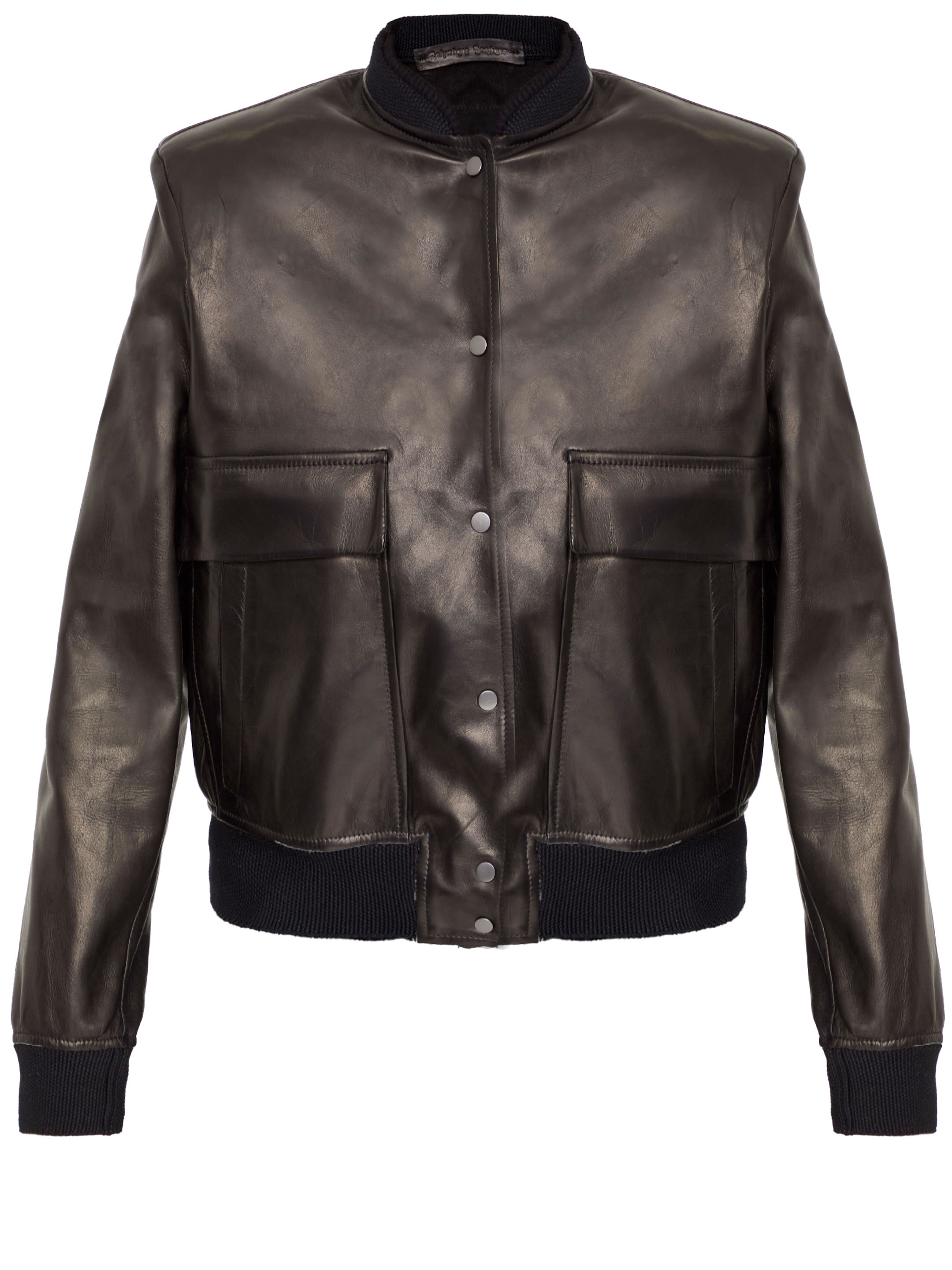 цена Куртка Salvatore Santoro Leather bomber, черный