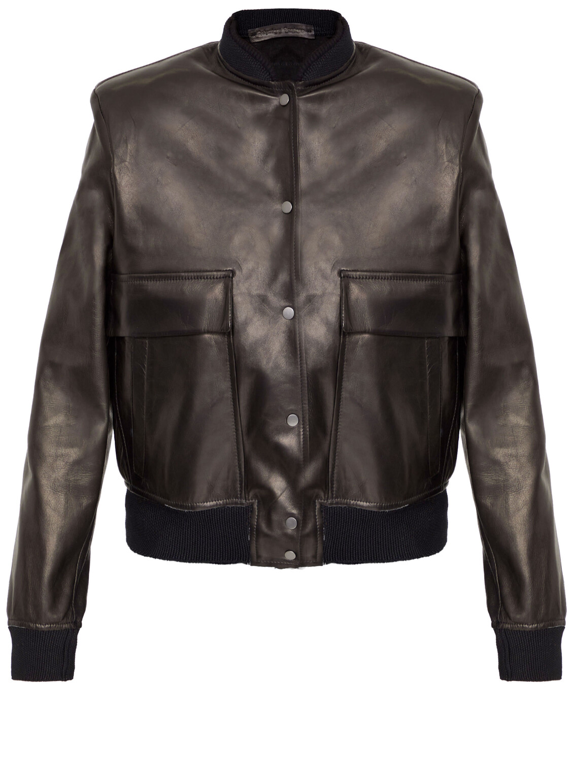 цена Куртка Salvatore Santoro Leather bomber, черный