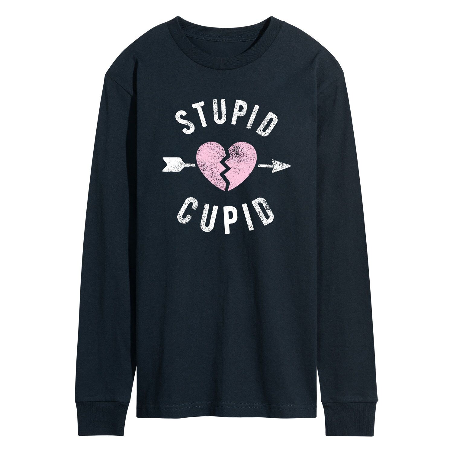 

Мужская футболка с длинными рукавами Stupid Cupid Licensed Character