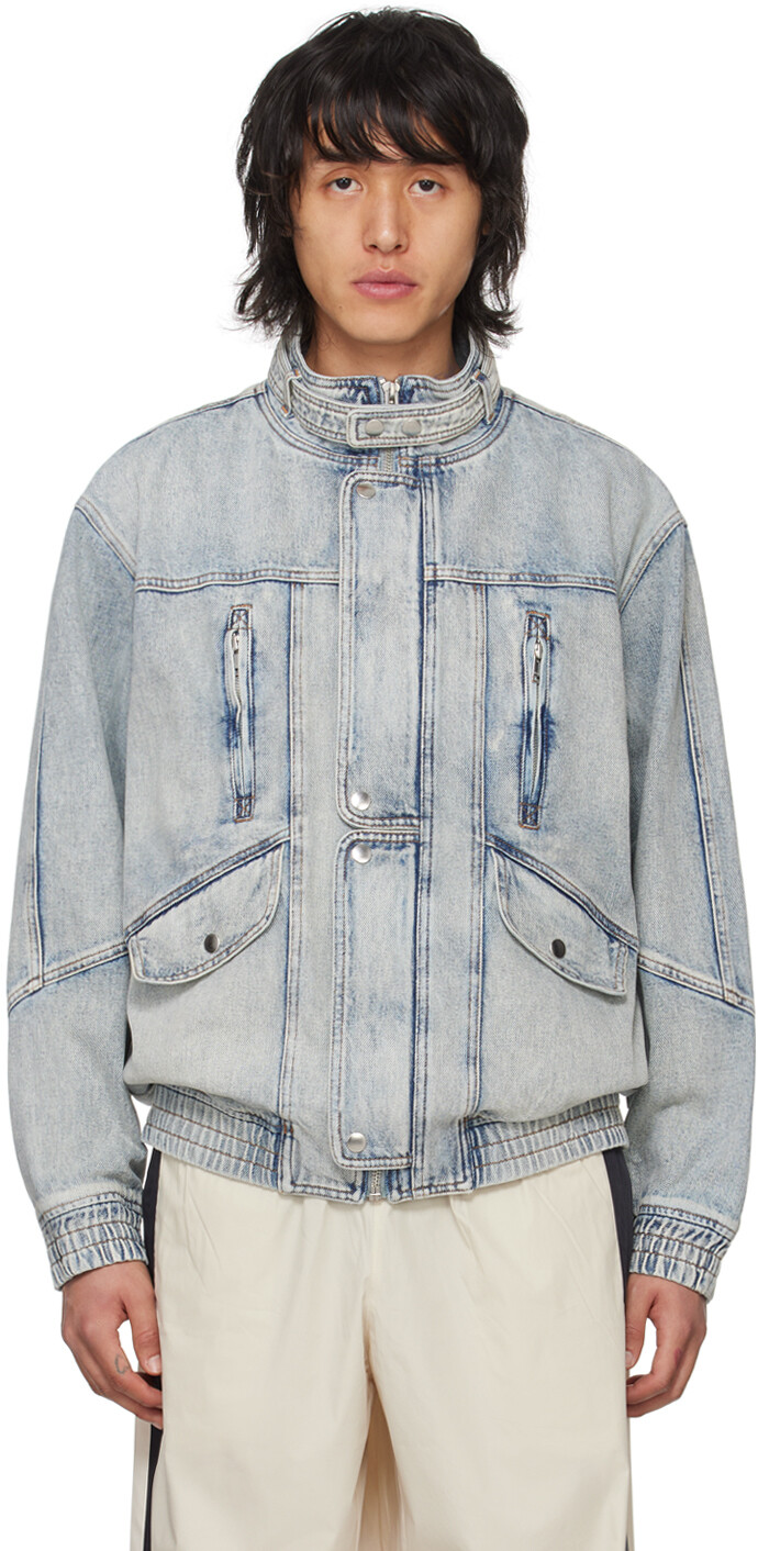 

Синяя джинсовая куртка Jakito Isabel Marant, цвет Light blue
