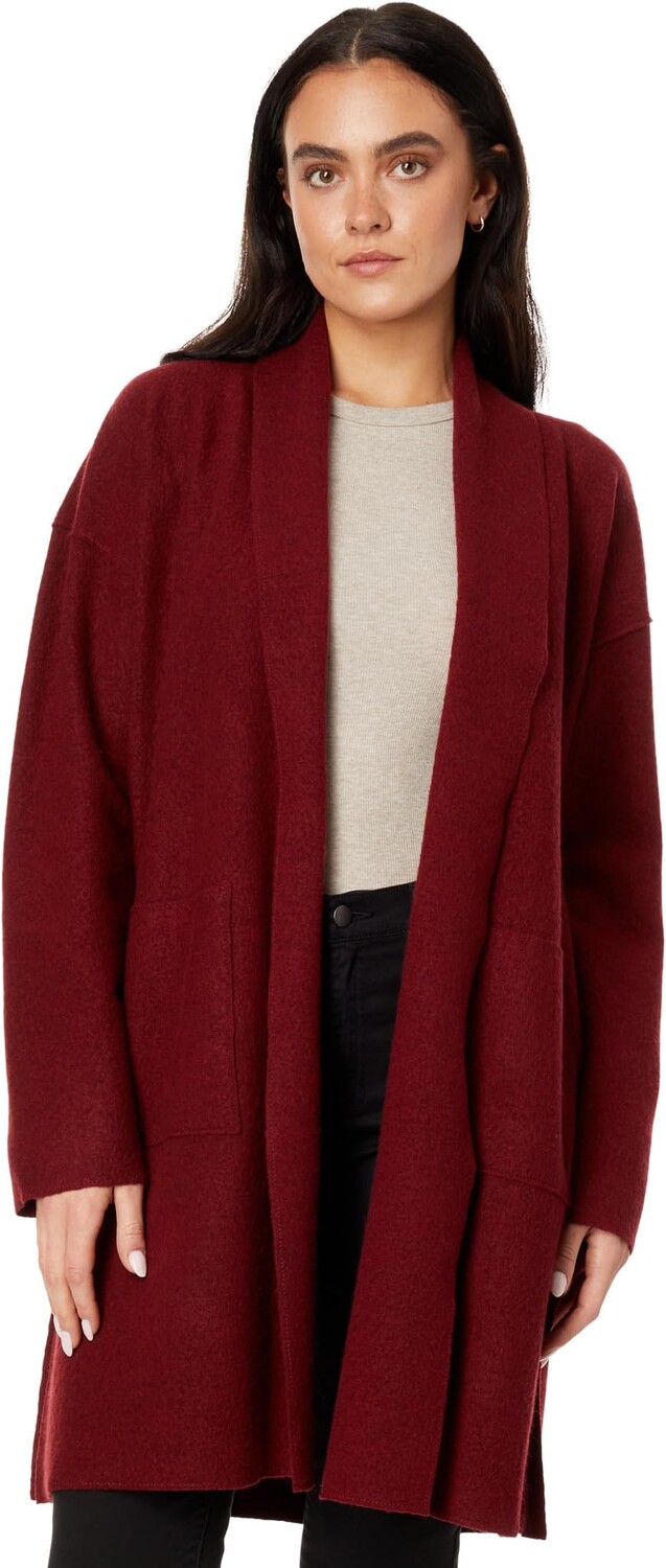 

Жилет Petite High Collar Coat Eileen Fisher, цвет Red Cedar