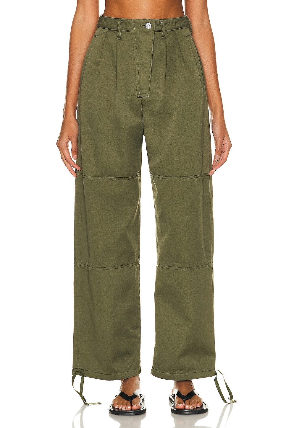 

Брюки Moussy Vintage Fayette Cargo, хаки