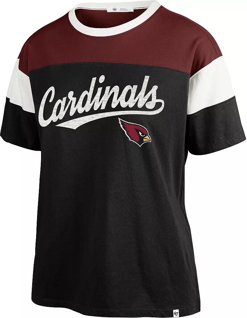 

Женская черная футболка Arizona Cardinals '47 Breezy