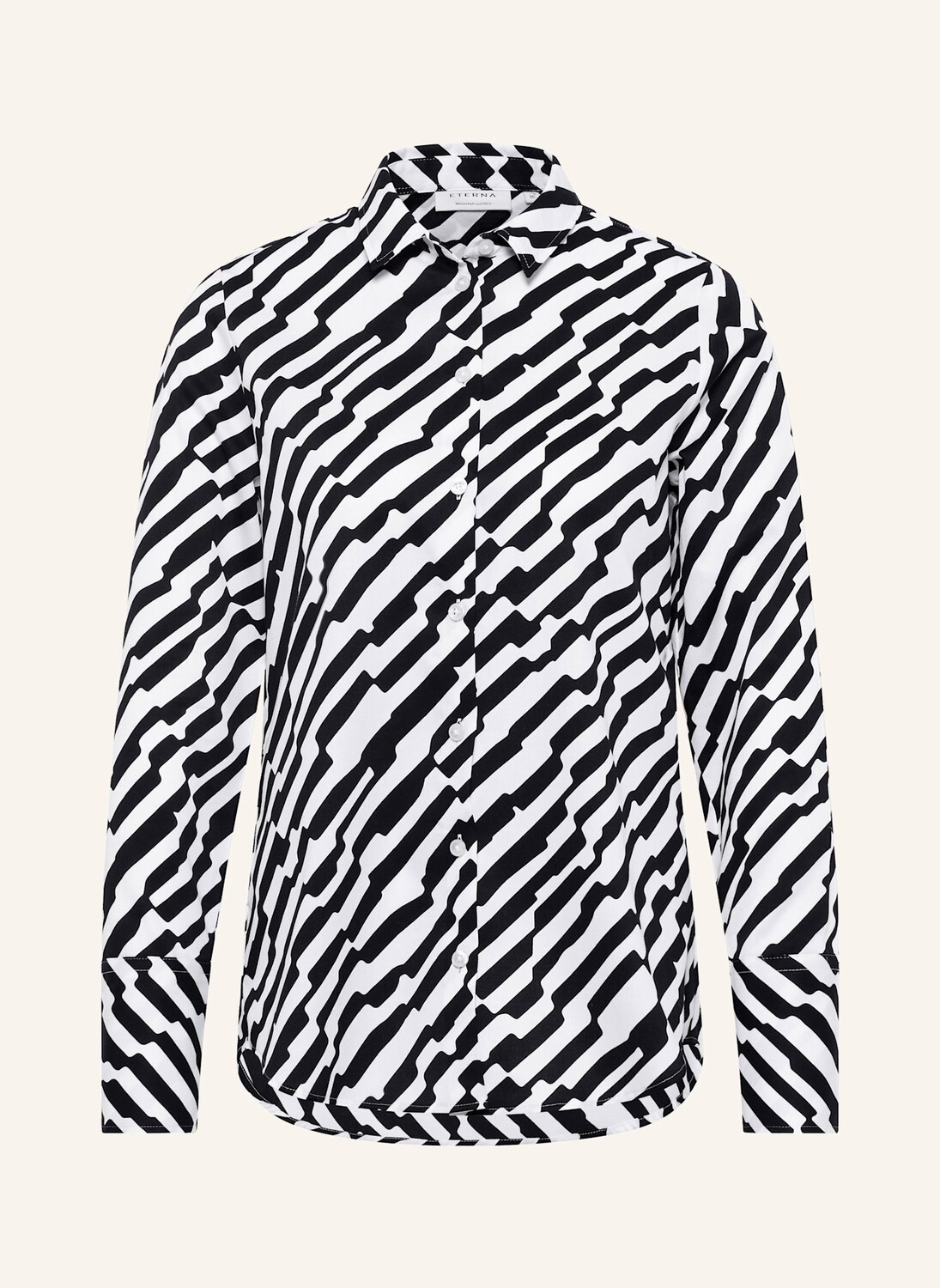 

Блуза regular fit ETERNA, черный