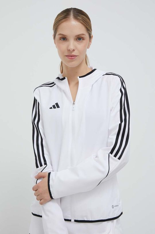 Спортивная куртка Tiro 23 adidas, белый