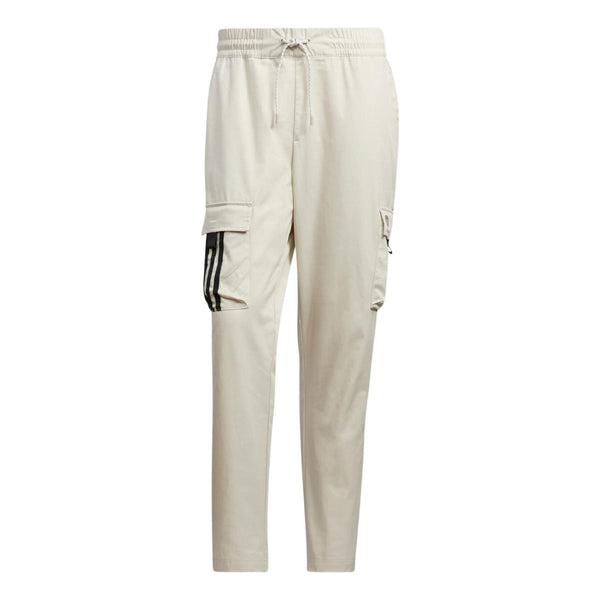 Спортивные штаны Men's adidas neo Stripe Multiple Pockets Casual Sports Pants/Trousers/Joggers Bauxite Brown, мультиколор
