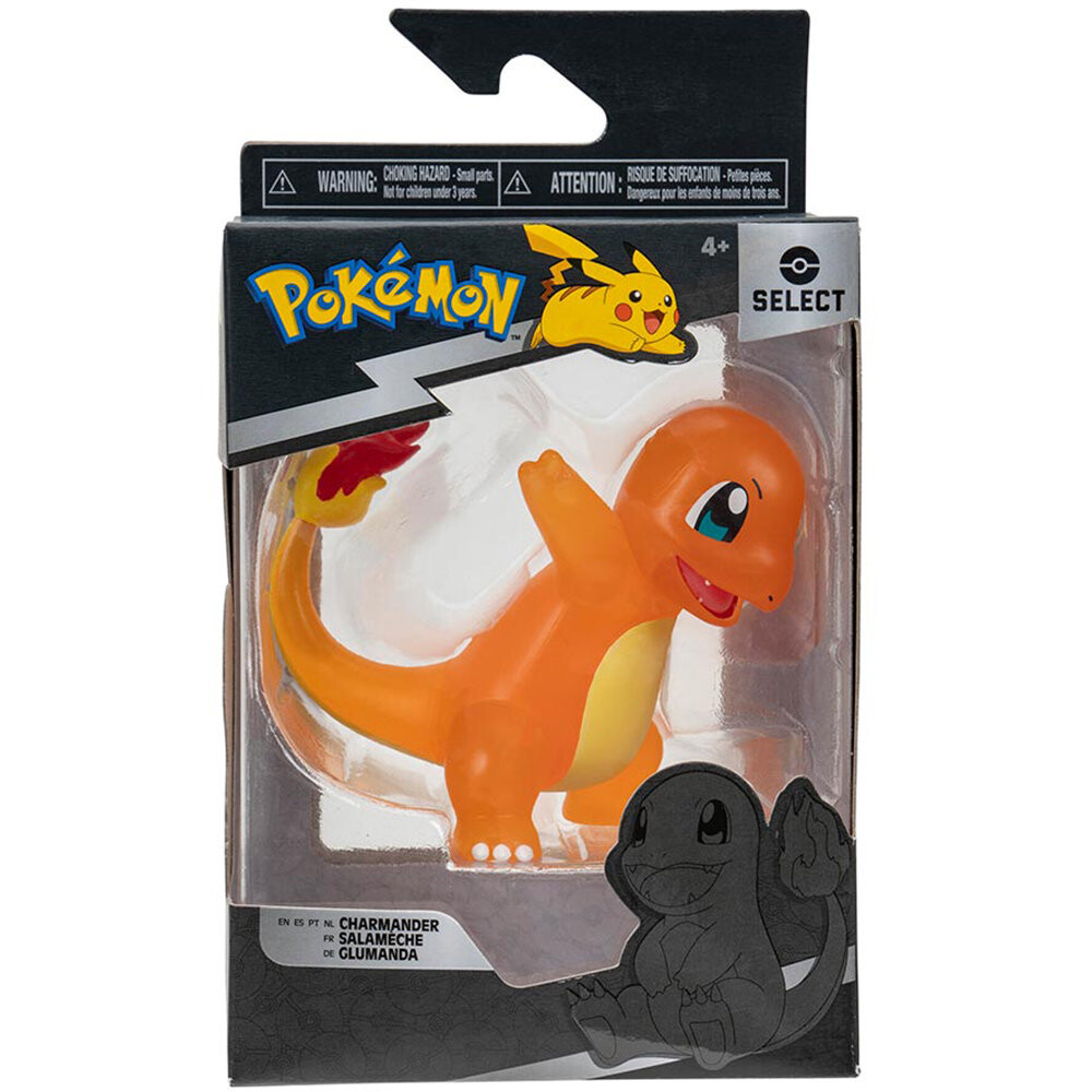 

Jazwares, Pokemon, Фигурка, Charmander Select, Прозрачный